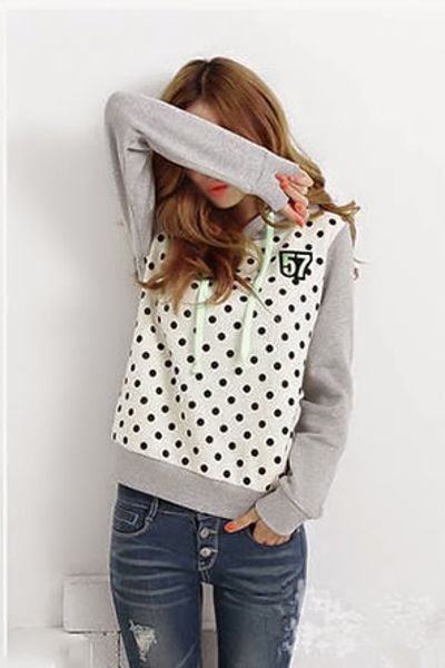 Áo khoác chấm bi 57 - ak0174