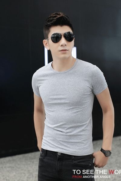 chuyên sỉ - lẻ áo thun nam tay ngắn cổ tròn cổ tim nữ facioshop