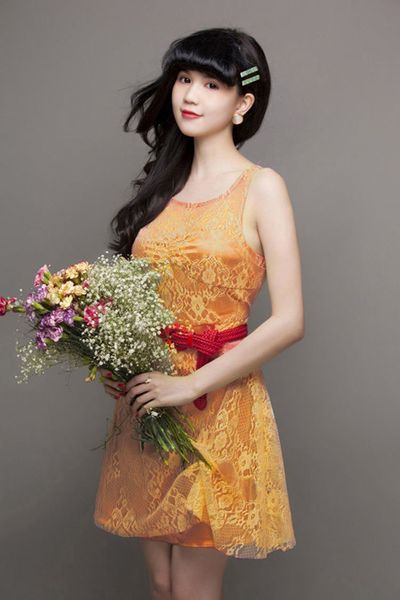 Đầm ren xòe - 1441
