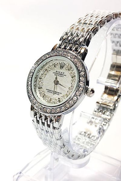 Đồng hồ rolex nữ mặt đính đá
