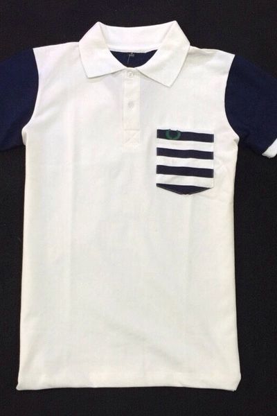 Áo thun fred perry phối tay có túi
