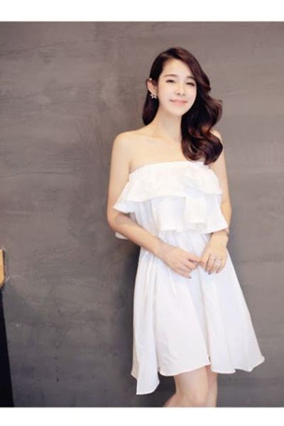 Đầm phối bèo selena 3in1 - mc145 ms1166
