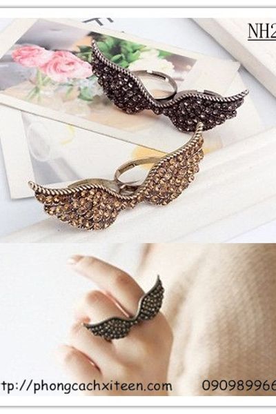Nhẫn hợp kim phong cách hàn quốc