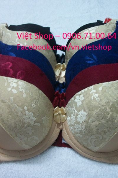 Atb22 áo triump ren chìm xanh
