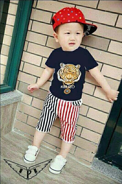 A17481 - 25/10 bộ kenzo áo thun quần da cári 8size 1-8