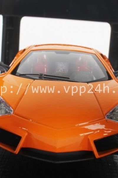 Xe trớn lamborghini hợp kim có nhạc đèn trước sau kèm pin - 8897-115