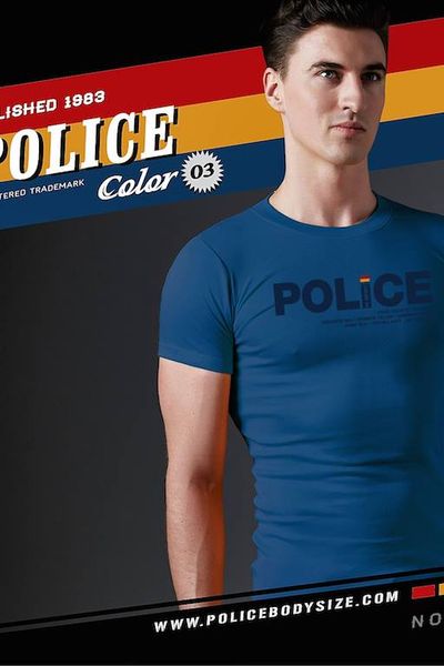 Áo thun police thái lan