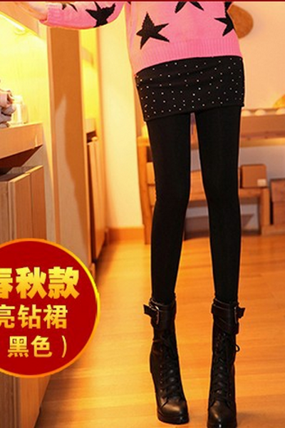 Quần váy lót bông nỉ bên trong