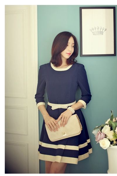 Đầm xòe julee thu đông - 0688