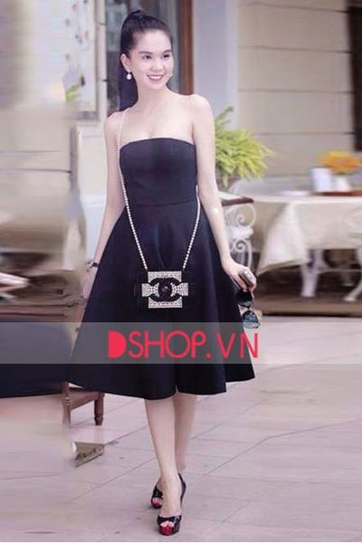 Đầm cúp ngực ngọc trinh/ mã 3811