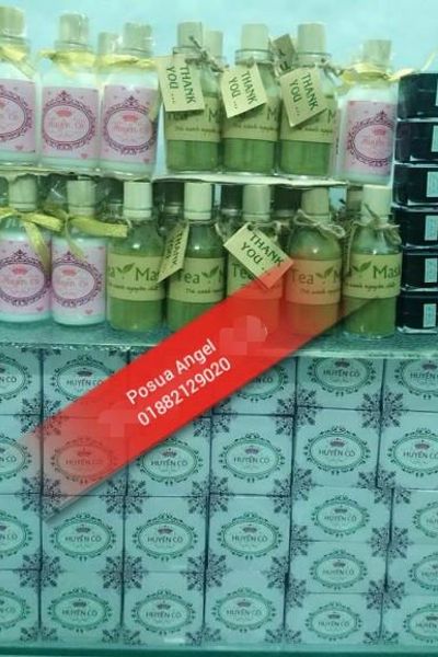 Bột trà xanh thiên nhiên và sữa non ủ trắng