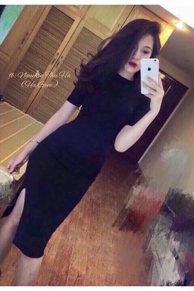 Đầm da cá 3
