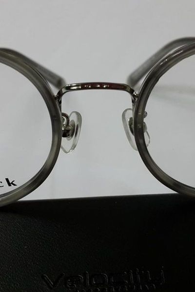 Kính ngố gọng tròn kim loại cực độc đẹp - hn150
