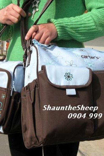Shaunthesheep túi mummy carters chất siêu đẹp