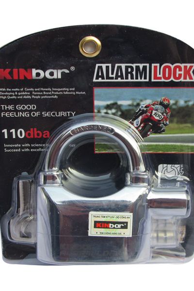 Khóa báo động chống trộm kinbar thông minh còng ngắn giá sỉ giá tốt