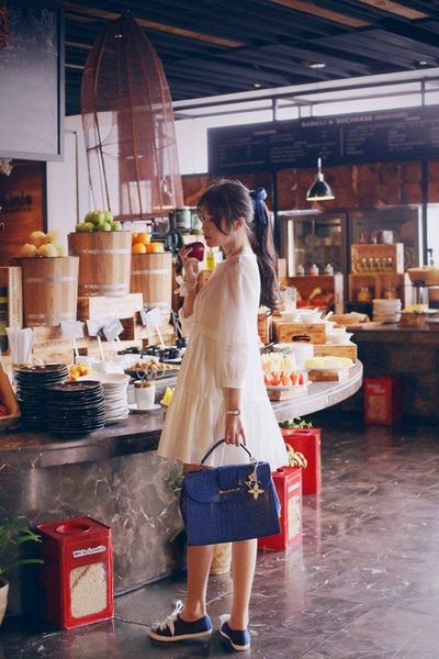 Đầm phom xòe mùa thu - 0803