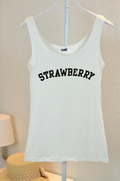 Áo sát nách straw berry hàng chất chuẩn