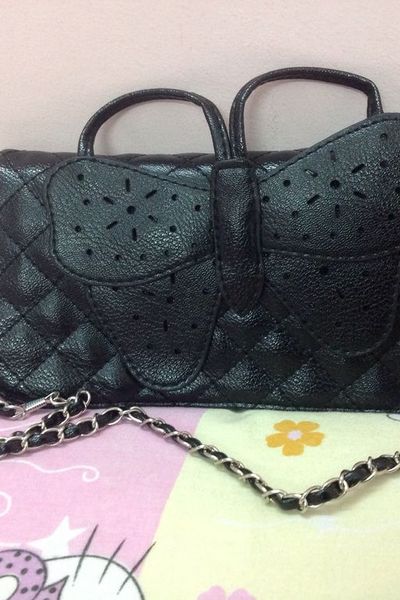 Mstx 259- túi cầm tay nơ bướm