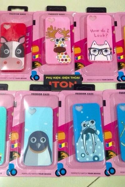 Ốp dẻo màu mắt nhấp nháy iphone 5s/6s/plus