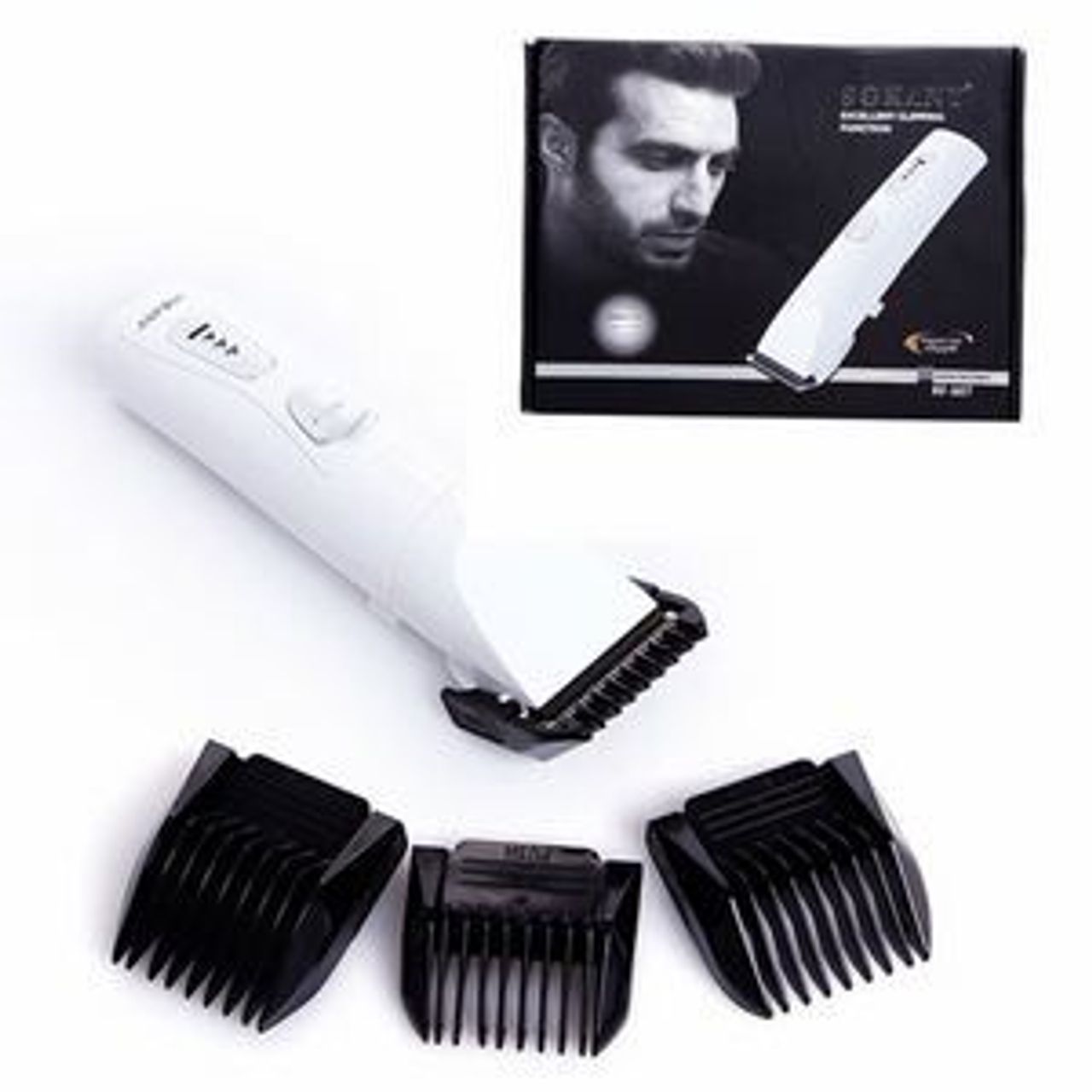 Kết quả hình ảnh cho Tông đơ cắt tóc sokany RF-607