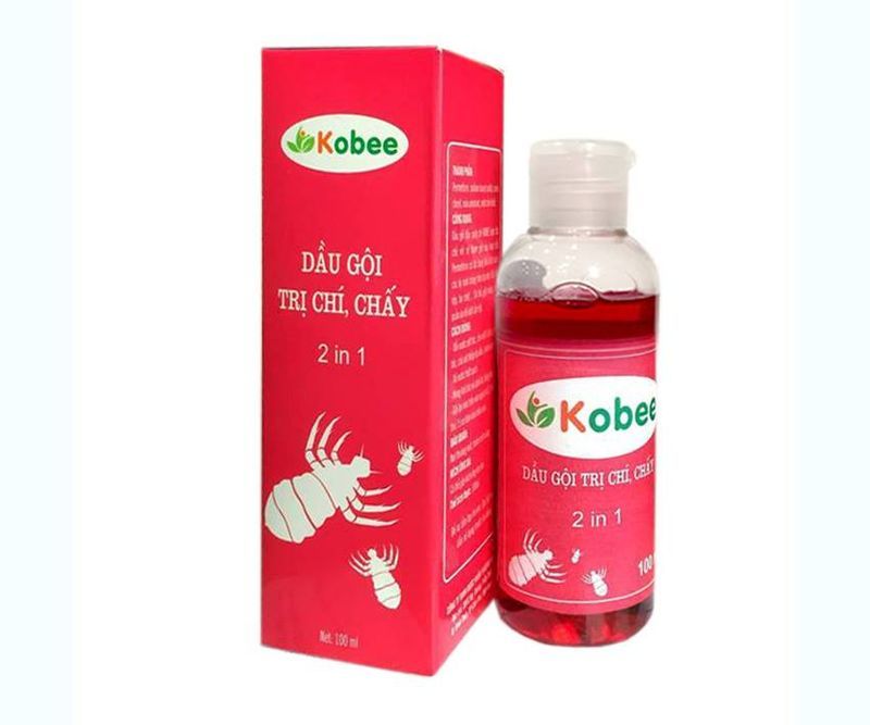Kết quả hình ảnh cho Dầu gội trị chấy Kobee