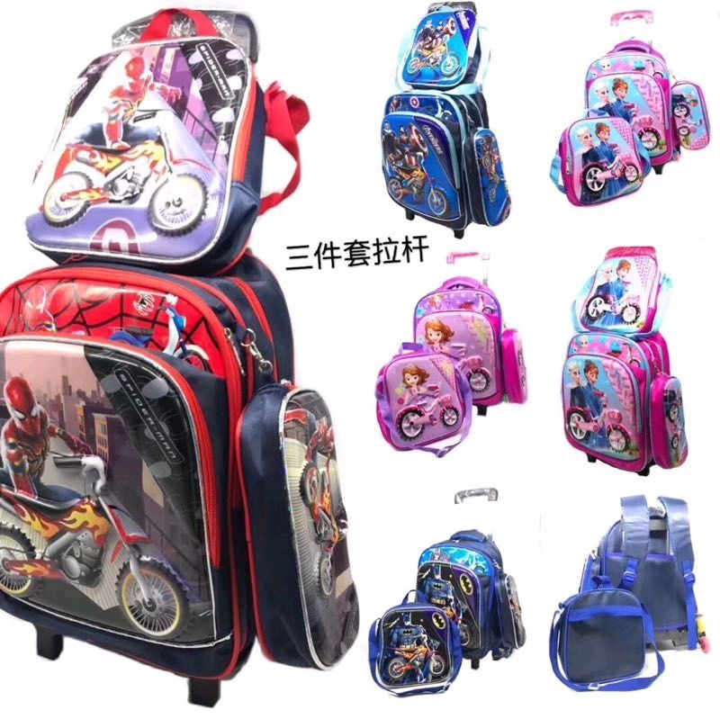BALO KÉO HỌC SINH SET 3 CHUYÊN SỈ MIỀN BẮC giá sỉ