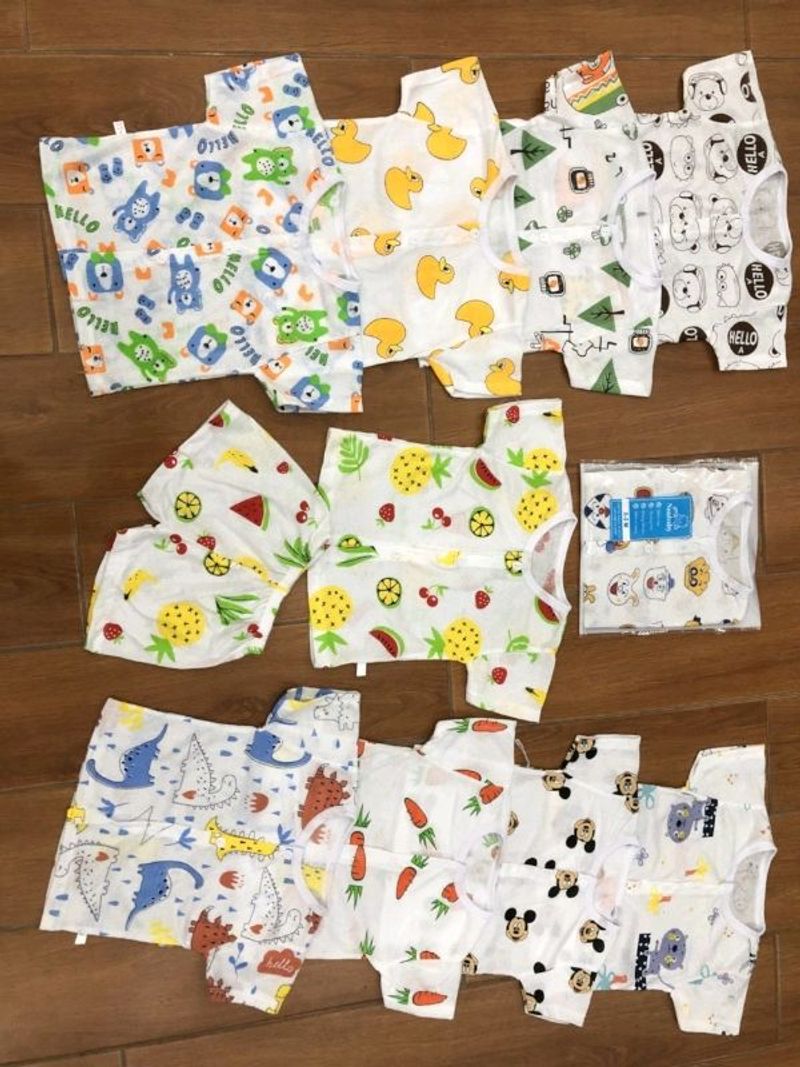 Bộ thông hơi - cotton giấy cho bé giá sỉ