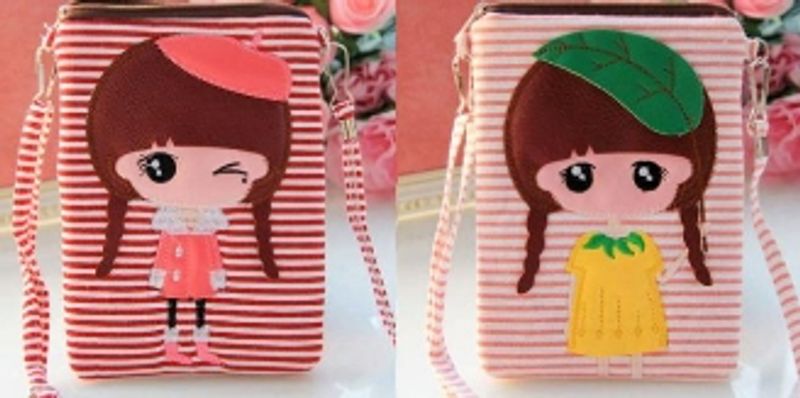 Sỉ túi đeo chéo nữ hoạt hình rất nhiều kiểu 48k giá sỉ