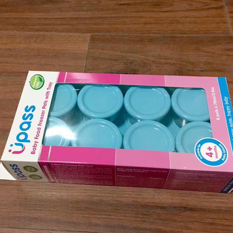 Khay ăn dặm và trữ đông 8 cốc Upass cho bé giá sỉ