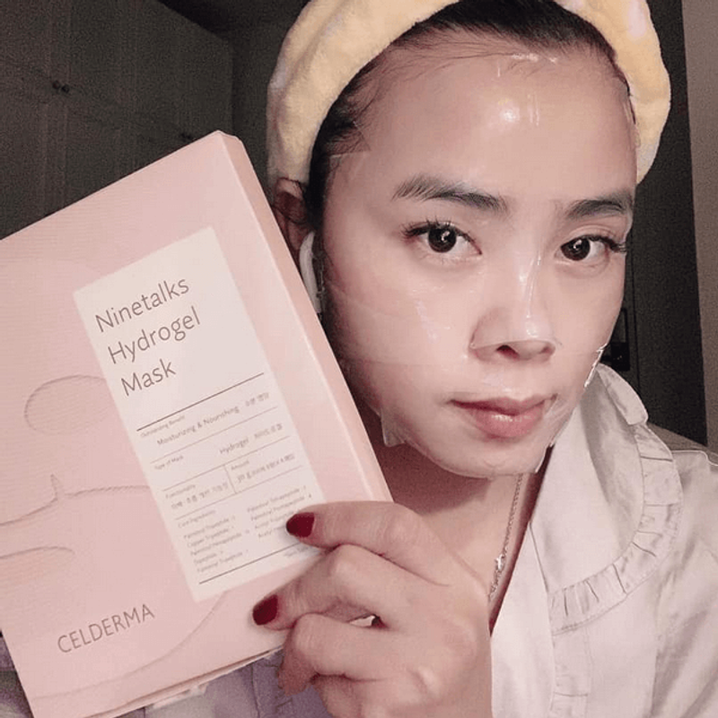 Mặt nạ Celderma Ninetalks Hydrogel Mask 4 Miếng giá sỉ - giá bán ...