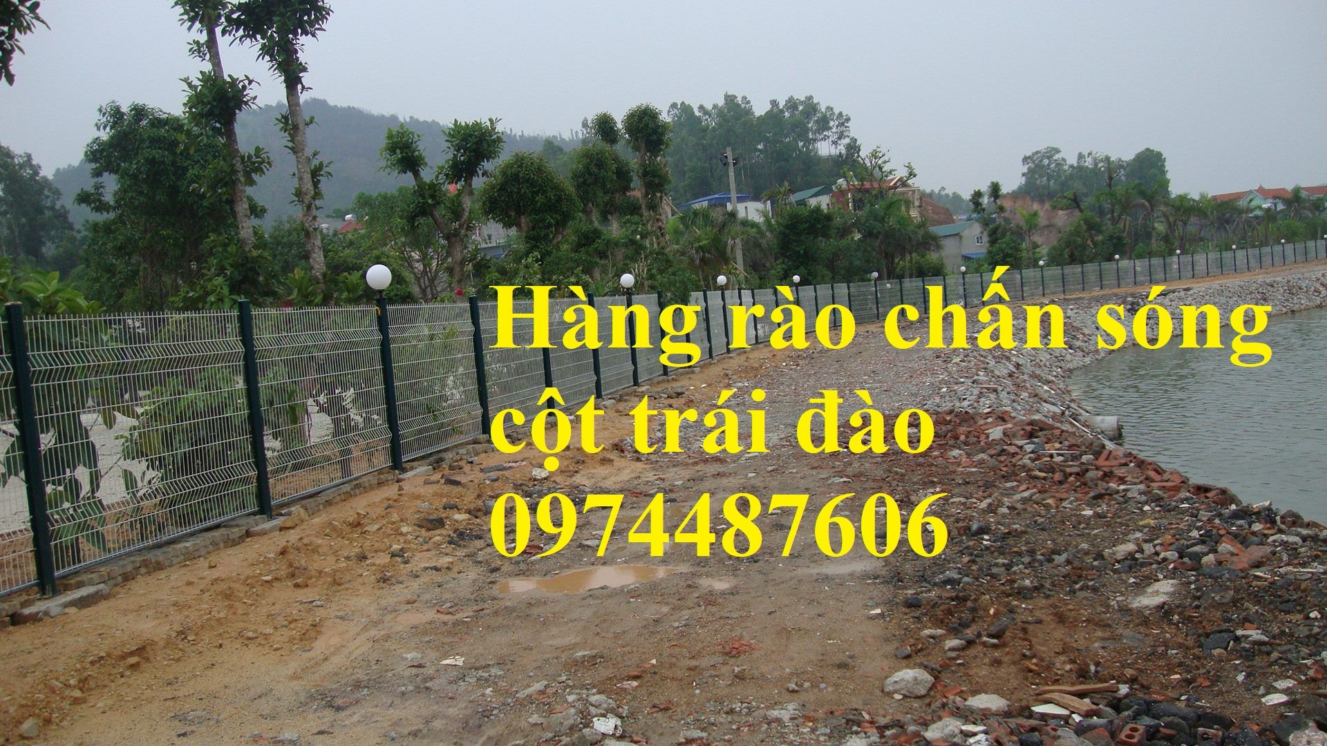 Hàng Rào lưới thépMạ Kẽm,  Hàng Rào Lưới ThépSơn Tĩnh Điện, Hàng Rào - 12